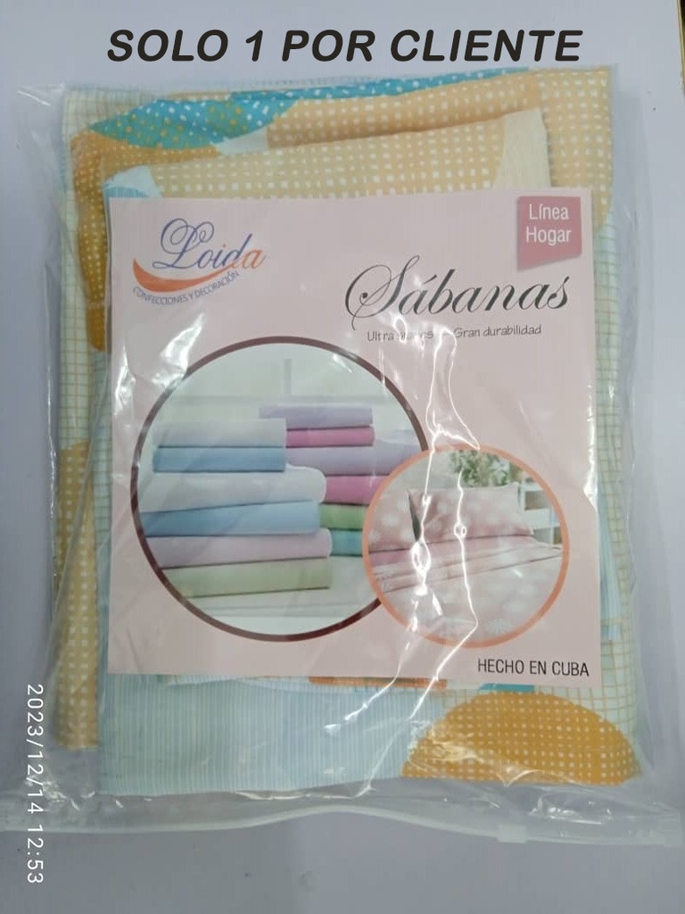 Juego de sabana personal estampado
